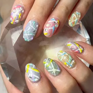 ネイル private nail salon T2所属・MI KUのネイルデザイン