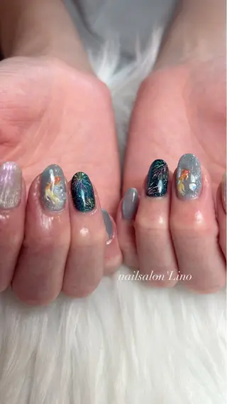 ネイル Lino𓂃⟡.· Chizuruのネイルデザイン