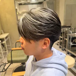 メンズ ハイトーン/パーマ/ メンズ / 櫻本🌐のヘアスタイル