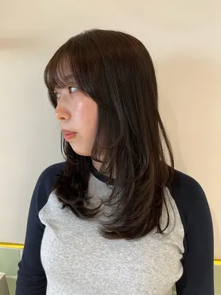 ミディアム カラー 🦋レイヤー職人 猪瀬玲奈🦋のヘアスタイル