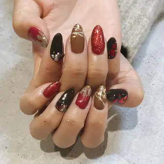 ネイル 🎀1/28ご予約 ◎ 本田 知美🎀のネイルデザイン