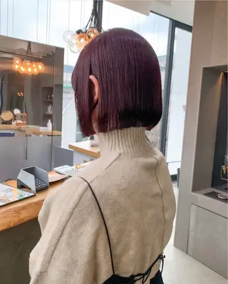 ショート カラー 池袋/似合わせ/縮毛 髪質改善【ugen】のヘアスタイル