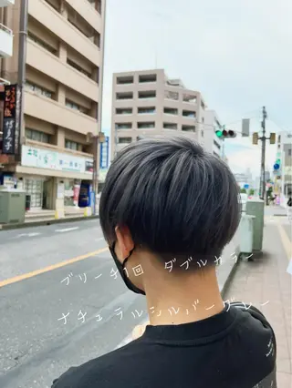 ショート カラー アザマ　ヤスカツ _rosso 川口のヘアスタイル