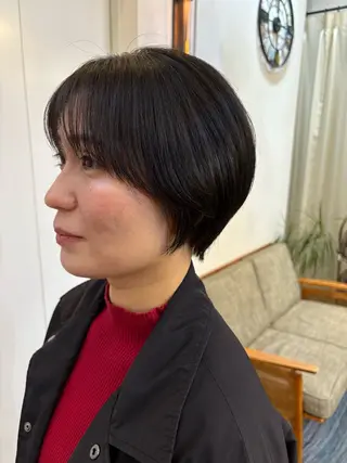 ショート 似合わせカット‪// 鶴我万唯華のヘアスタイル