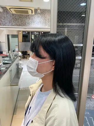 セミロング カラー Aujuaソムリエ ❤️‍🔥今吉 晃太のヘアスタイル