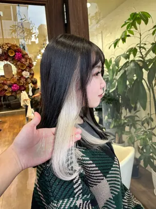 ロング カラー 大宮/カラーマスター ムラ修正🥀森山陽向のヘアスタイル