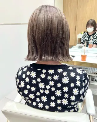 ショート カラー パーマ ヘアアレンジ レイヤー専門家 ダブルカラー修のヘアスタイル