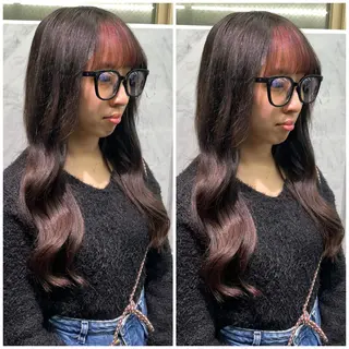 ロング 🦋プルエクステ ARISA🦋のヘアスタイル