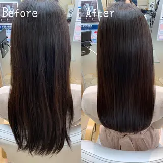 ロング ハットリ /北習志野のヘアスタイル