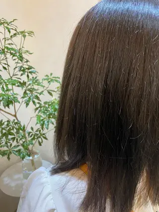 ミディアム 透明感/艶髪/ 石山浩二のヘアスタイル