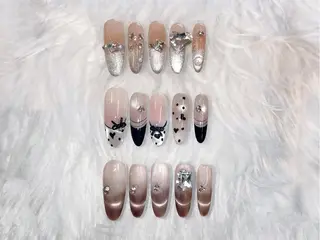 ネイル 【パラジェル・フィルイン】 T&BNAIL STUDIO所属・り オのネイルデザイン