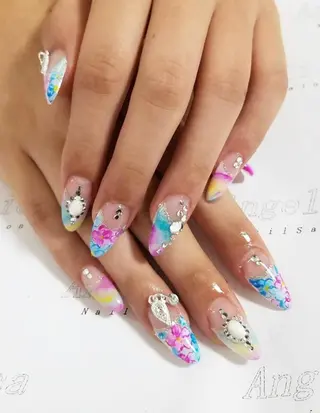 ネイル Angelica ネイリストのネイルデザイン