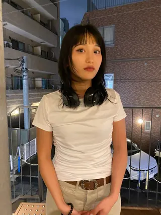 ミディアム YUUKI/ボブ パーマ.ウルフのヘアスタイル