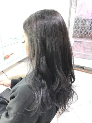 ロング カラー 保住 亮太のヘアスタイル