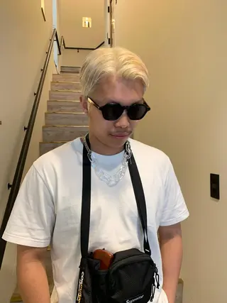 メンズ 落合希 Olivebeigeのヘアスタイル