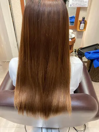 ロング 髪質改善/透明感 カラー/内藤有須加のヘアスタイル