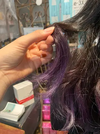 ロング ルネ所属・ショートヘア 縮毛矯正/福田梢のヘアスタイル