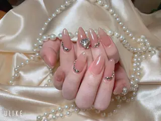 ネイル ネイルサロンAiri 長さ出し·シンプルのネイルデザイン