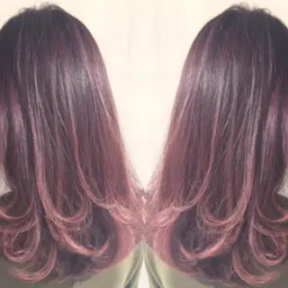 セミロング ricca♪ 反町のヘアスタイル