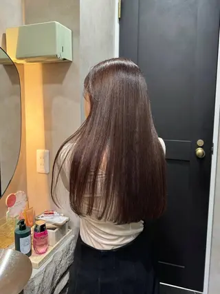 カラー ayaka/暖色 /ニュアンスボブのヘアスタイル