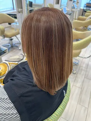ミディアム 中川 拓弥のヘアスタイル