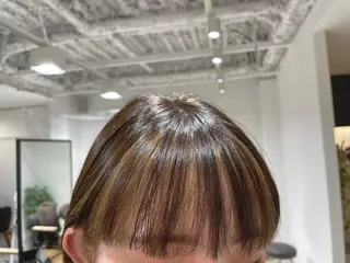 ショート カラー 暖色カラー🍊 ボブ🌿顔周りcutのヘアスタイル