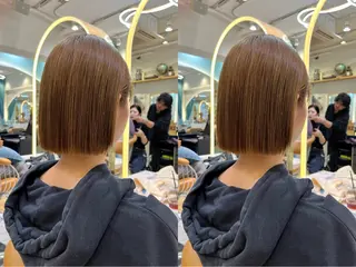 ショート カラー 池袋/似合わせ/縮毛 髪質改善【ugen】のヘアスタイル