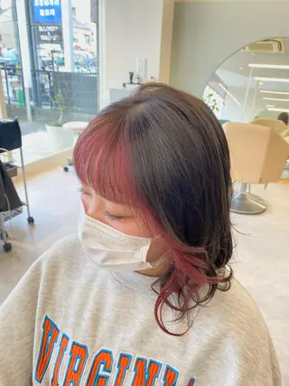 ミディアム 🫧ペール系カラー /デザイン秀喜🫧のヘアスタイル