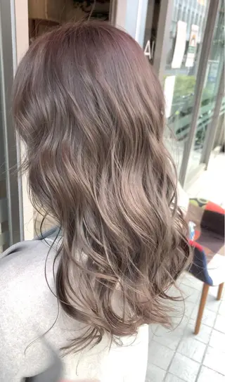 ミディアム カラー AUBE HAIR mer　船橋店 【オーブ ヘアー メェル】所属・✨韓国、外国人風✨ 船橋🌺武藤康樹のヘアスタイル