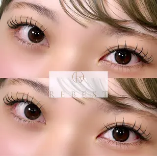 マツエク・マツパ yuuka REBEST心斎橋のマツエク・マツパデザイン