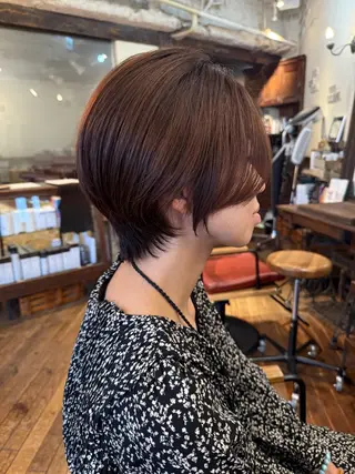 ミディアム 素敵になりたい方 お待ちしてます藤澤のヘアスタイル