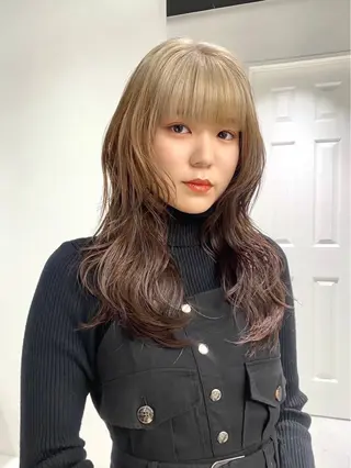 カラー LiSA/レイヤー /カラー特化のヘアスタイル
