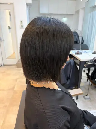 ミディアム カラー 🥀韓国ヘア🥀 宮津真菜のヘアスタイル