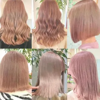 ミディアム カラー ヘアアレンジ 🌹TikTok4万 フォロワー🌹AKIのヘアスタイル