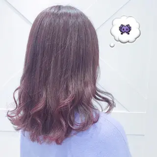 セミロング カラー 🌺ウルフカット職人 新垣渚🐺のヘアスタイル