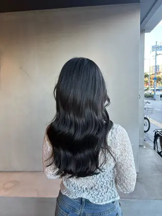 ロング 🎀韓国レイヤー/透 明感カラー/airiのヘアスタイル