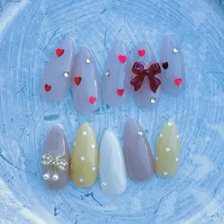 ネイル maru。所属・maru。 浅岡のネイルデザイン