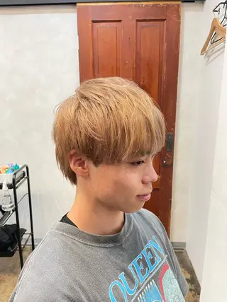 ショート カラー メンズ haconeco【ハコネコ】所属・小川 舜人のヘアスタイル