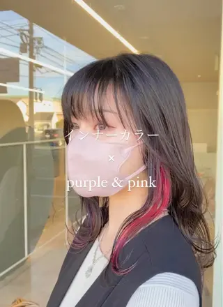 セミロング カラー 🫧ペール系カラー /デザイン秀喜🫧のヘアスタイル