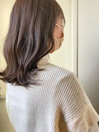 セミロング カラー 小木曽智美 /ボブ/ショートのヘアスタイル