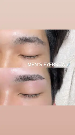 メンズ アイブロウ 恵比寿まつげサロン 🎀🎧Rukaのマツエク・マツパデザイン