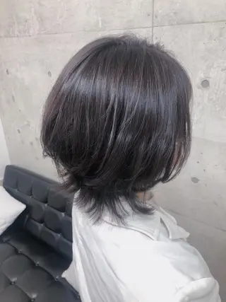 ミディアム カラー MeL 横浜/ ＭＩＨＯのヘアスタイル