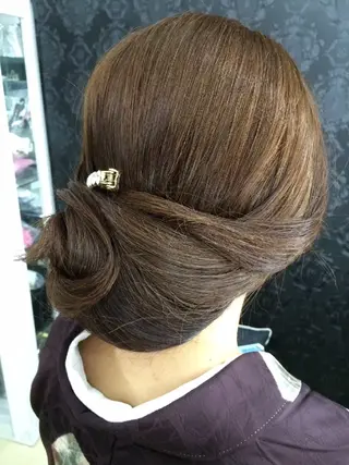 ミディアム ヘアメイク/着付 AYAKAのヘアスタイル