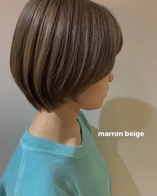 ショート 菅原リキヤ くびれレイヤーヘアのヘアスタイル