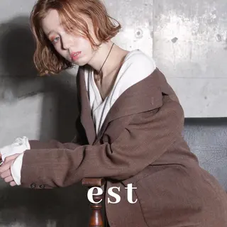ミディアム カラー ☆est hair☆ 新宿ナプラスタジオのヘアスタイル