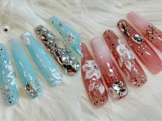 ネイル le'a-レア-【ア イ×ネイル×眉】のネイルデザイン