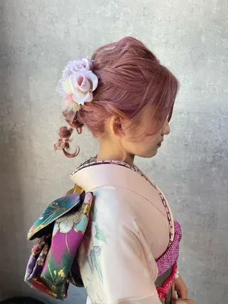 ヘアアレンジ 袴田 伊代のヘアスタイル