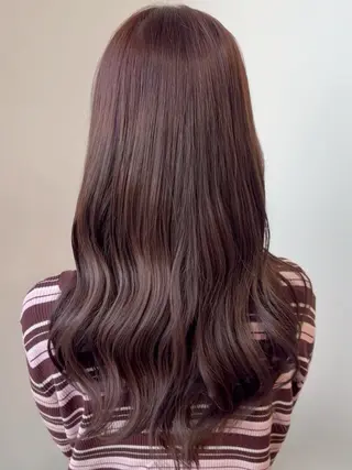 ロング 透明感color ハイトーン✨みくりのヘアスタイル