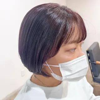 ショート カラー 🌷レイヤーカット/ フルキシオリ🌷のヘアスタイル