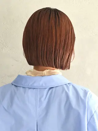 ショート カラー うるつやカラー🫧 Amane️のヘアスタイル